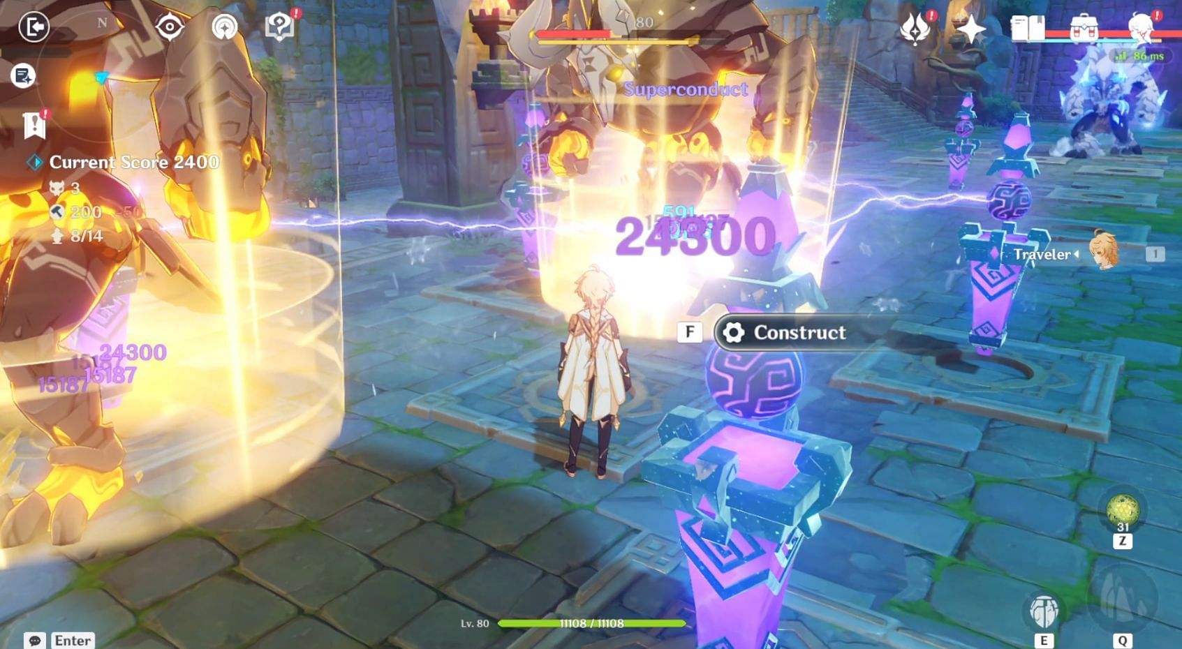 Add Binding Mechanici when Lawachurls are near the slot (Image via Genshin Impact)